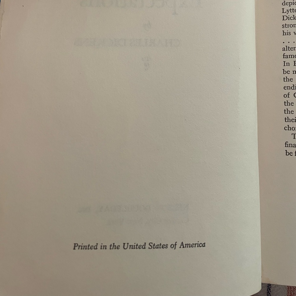 🥳 5/$12 Vintage Classic Book:  Great Expectations, by Charles Dickens - Picture 11 of 13
